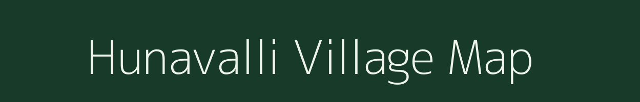 Hunavalli village map in Karnataka