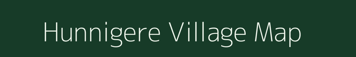 Hunnigere village map in Karnataka