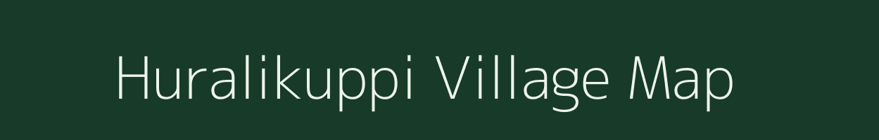 Huralikuppi village map in Karnataka