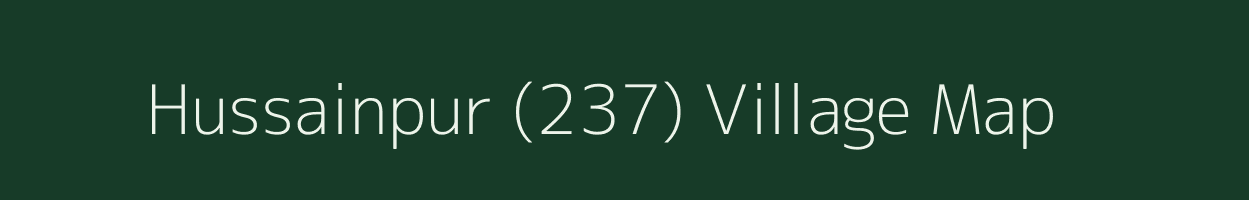 Hussainpur (237) village map in Punjab