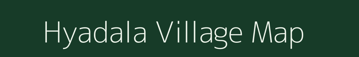 Hyadala village map in Karnataka