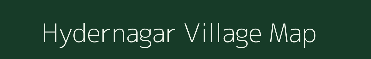 Hydernagar village map in Karnataka