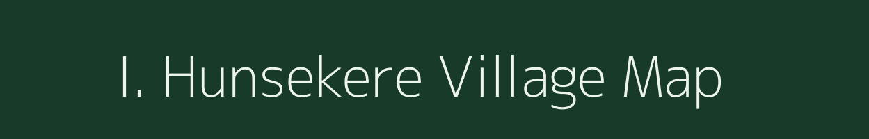 I. Hunsekere village map in Karnataka