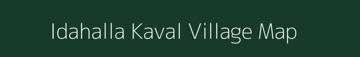 Idahalla Kaval village map in Karnataka