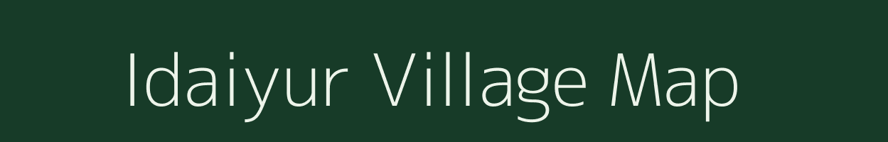 Idaiyur village map in Tamil Nadu