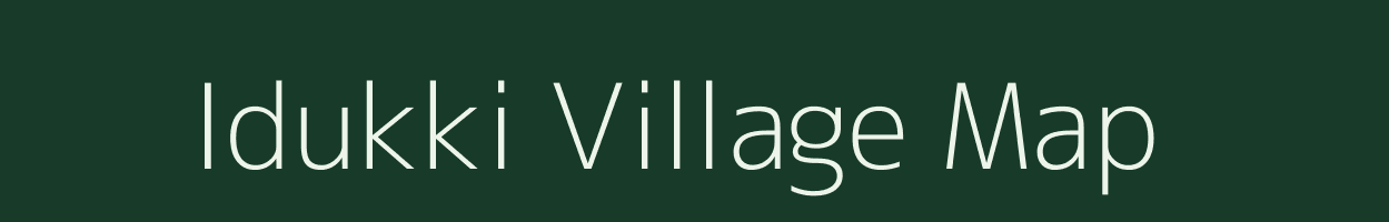 Idukki village map in Kerala