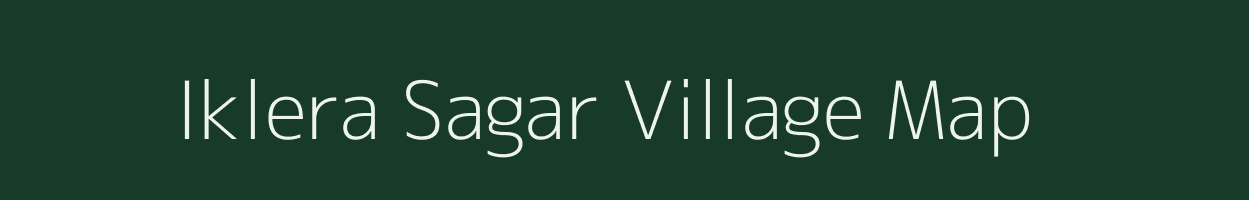 Iklera Sagar village map in Rajasthan