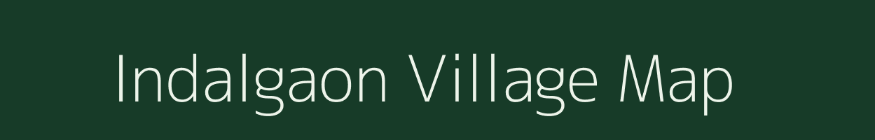 Indalgaon village map in Maharashtra