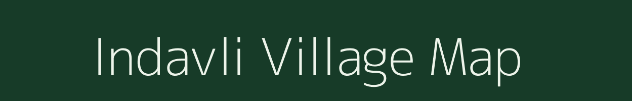 Indavli village map in Maharashtra