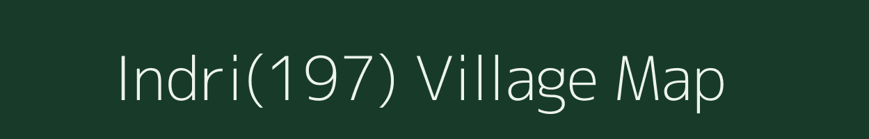 Indri(197) village map in Haryana