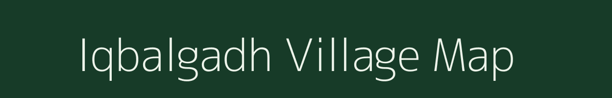 Iqbalgadh village map in Gujarat