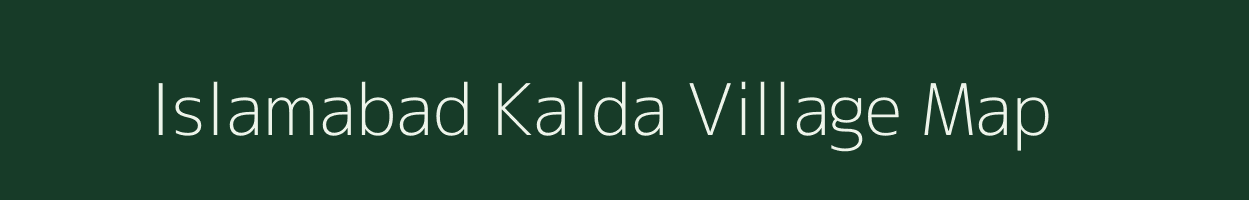 Islamabad Kalda village map in Uttar Pradesh