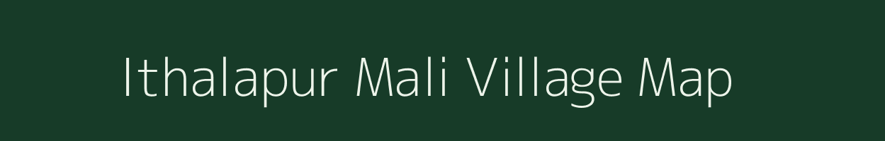 Ithalapur Mali village map in Maharashtra