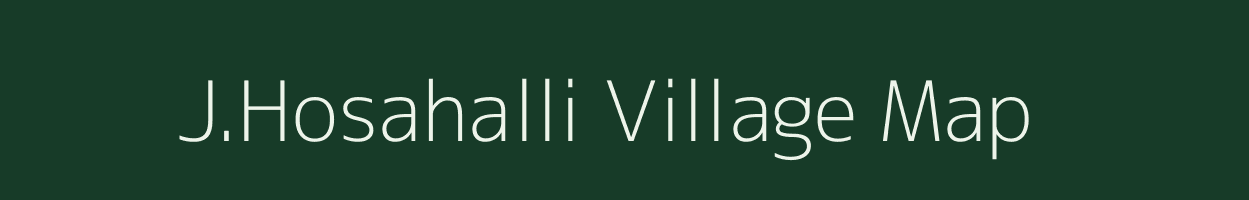 J.Hosahalli village map in Karnataka