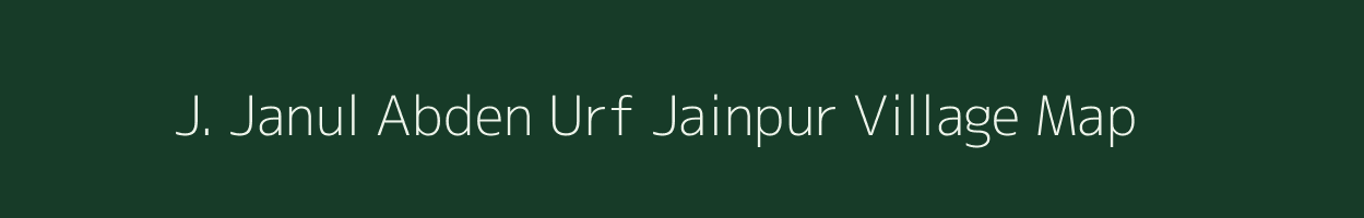 J. Janul Abden Urf Jainpur village map in Uttar Pradesh