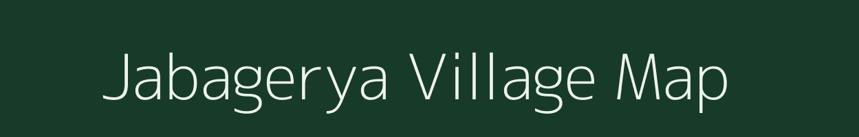 Jabagerya village map in West Bengal