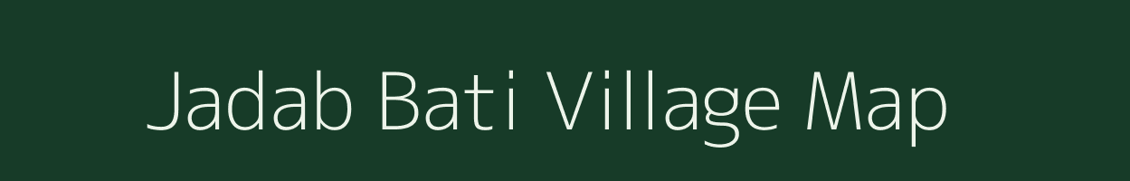 Jadab Bati village map in West Bengal