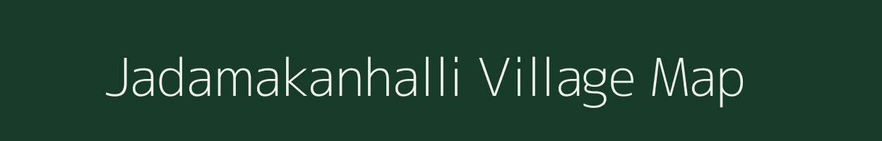 Jadamakanhalli village map in Karnataka