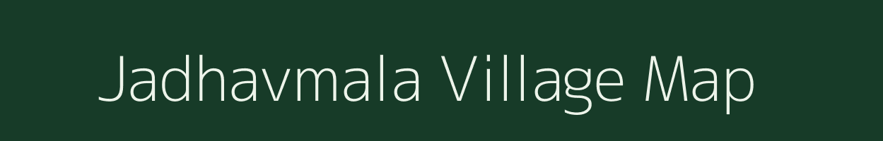 Jadhavmala village map in Maharashtra