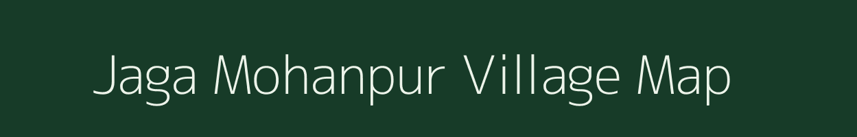 Jaga Mohanpur village map in West Bengal