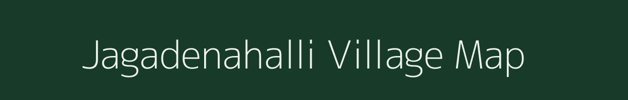 Jagadenahalli village map in Karnataka