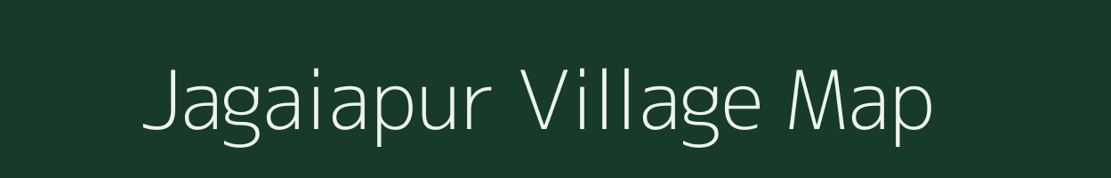 Jagaiapur village map in West Bengal