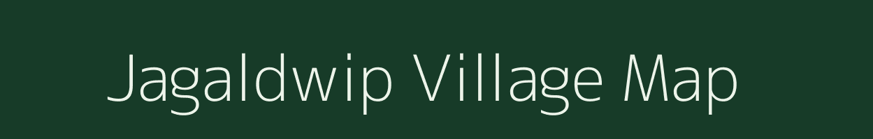 Jagaldwip village map in West Bengal