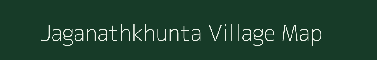 Jaganathkhunta village map in Odisha