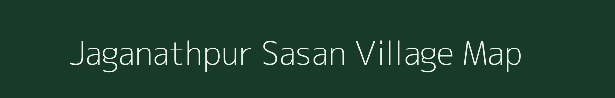 Jaganathpur Sasan village map in Odisha