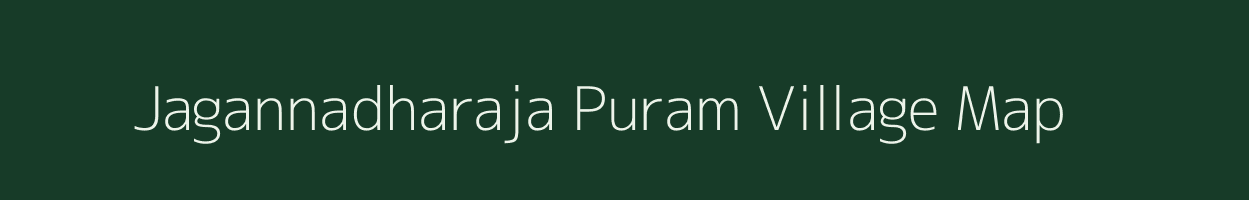 Jagannadharaja Puram village map in Andhra Pradesh