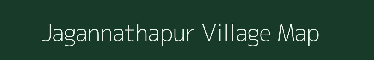 Jagannathapur village map in Odisha