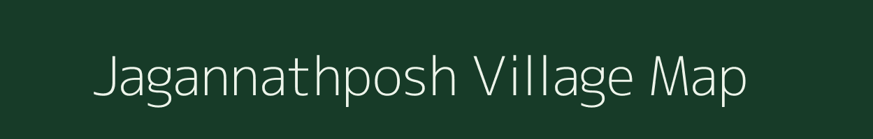 Jagannathposh village map in Odisha