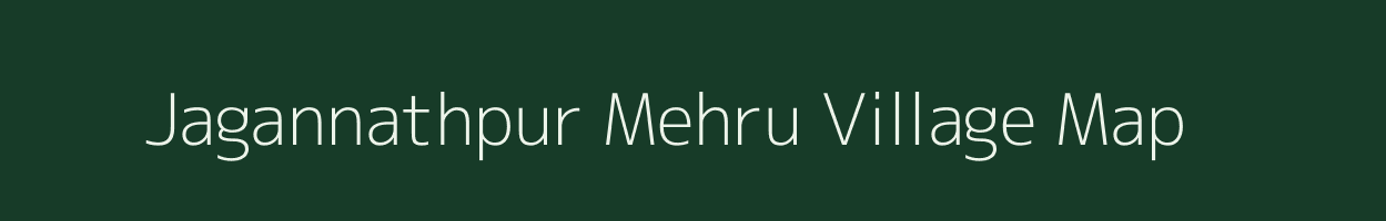 Jagannathpur Mehru village map in Uttar Pradesh