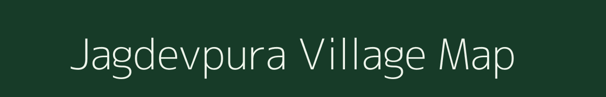 Jagdevpura village map in Rajasthan