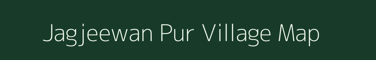 Jagjeewan Pur village map in Uttar Pradesh