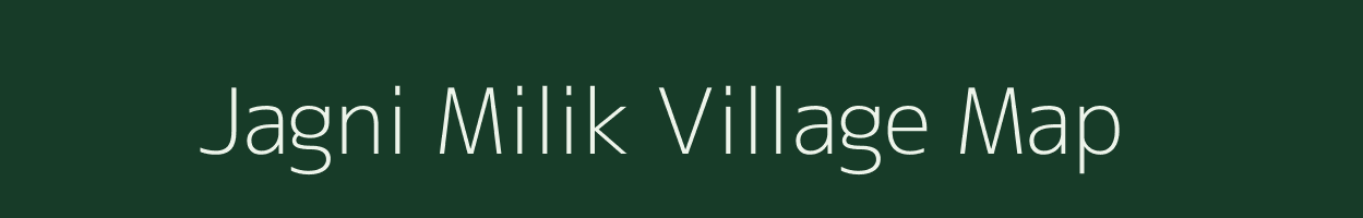 Jagni Milik village map in Bihar