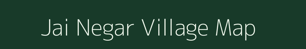 Jai Negar village map in Uttar Pradesh