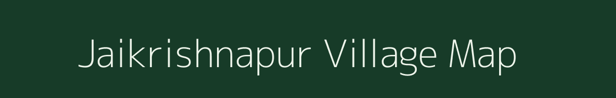 Jaikrishnapur village map in West Bengal