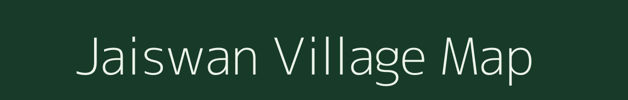 Jaiswan village map in Rajasthan