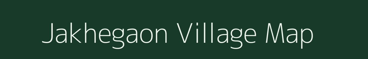 Jakhegaon village map in Maharashtra