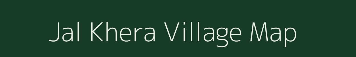 Jal Khera village map in Rajasthan