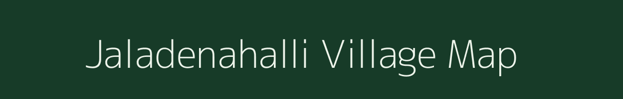 Jaladenahalli village map in Karnataka