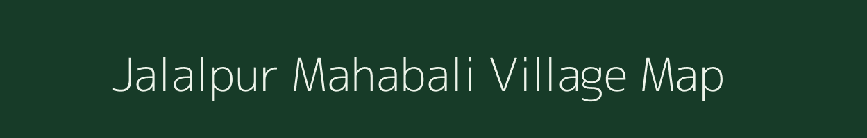 Jalalpur Mahabali village map in Uttar Pradesh