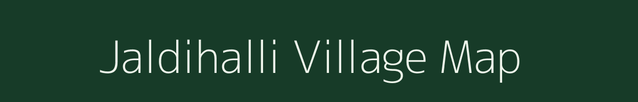 Jaldihalli village map in Karnataka