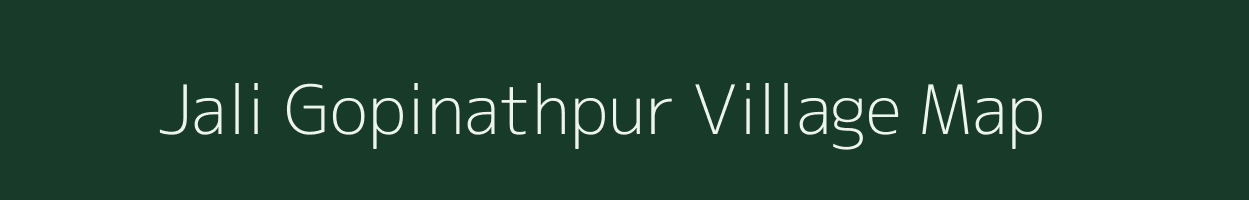 Jali Gopinathpur village map in West Bengal