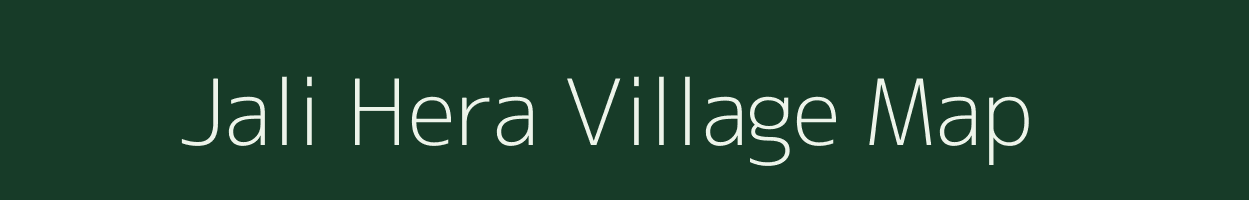 Jali Hera village map in Rajasthan