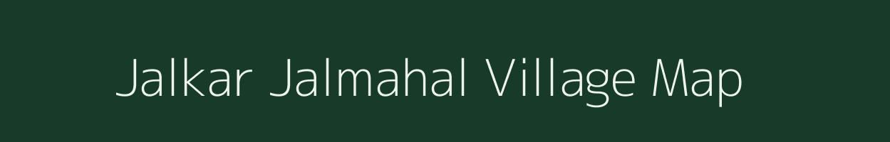 Jalkar Jalmahal village map in West Bengal