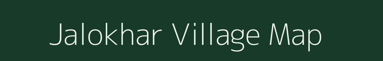 Jalokhar village map in Uttar Pradesh