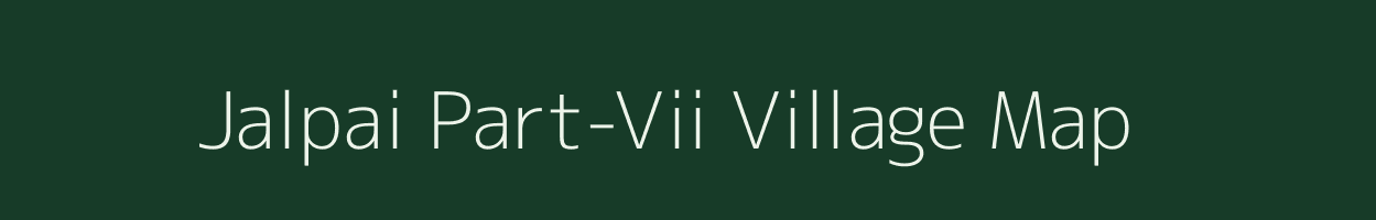 Jalpai Part-Vii village map in West Bengal