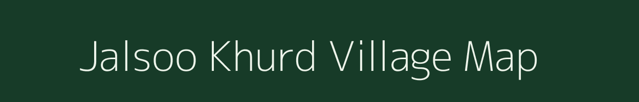 Jalsoo Khurd village map in Rajasthan